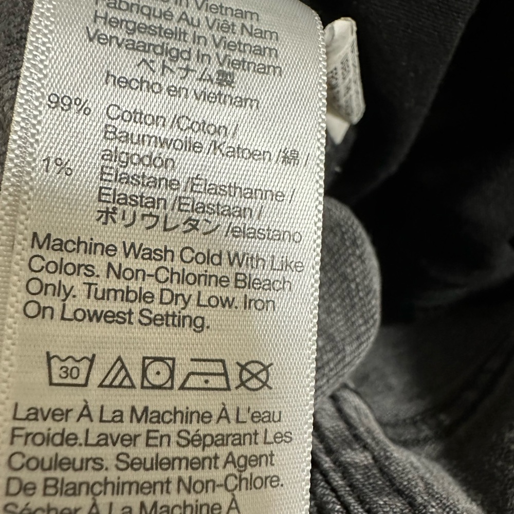 Madewell Women's Perfect Vintage Straight Leg Jeans in Charcoal - Picture 3 of 6